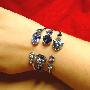 Swarovski Crystal cuff bracelet